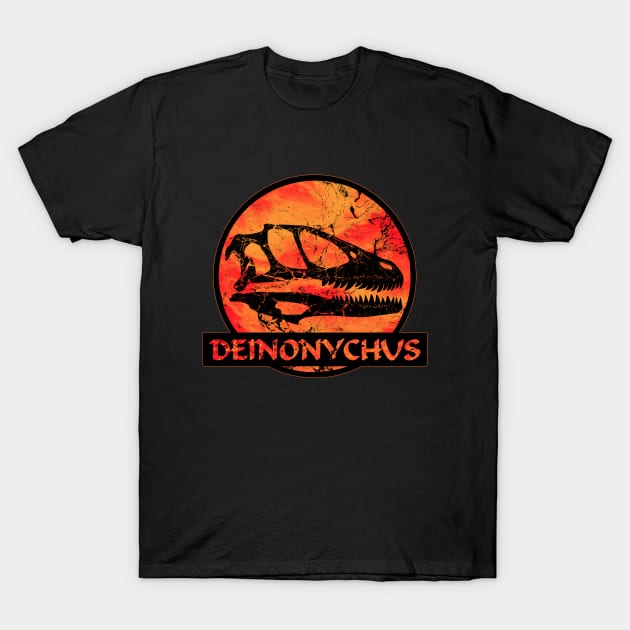 Deinonychus T-Shirt by NicGrayTees